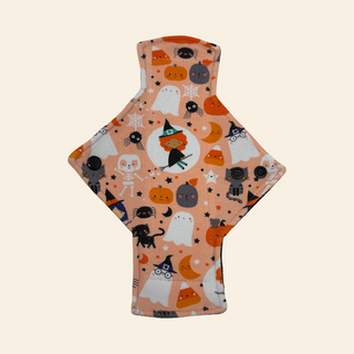 Orange Halloween Jersey Single Heavy Flow Day Pad