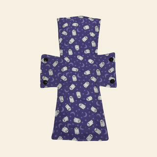 Purple Ghosts Cotton Single Night/Postpartum Pad