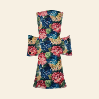Hydrangea Minky Single Night/Postpartum Pad - Tree Hugger Cloth Pads
