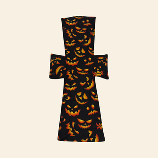 Pumpkin Faces Single Super Night/Postpartum Pad 16.5"