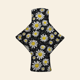 Daisy Cotton Single Light Flow Day Pad - Tree Hugger Cloth Pads