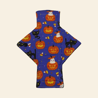 Purple Pumpkins Cotton Single Heavy Flow Day Pad