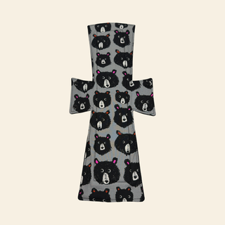 Black Bear Cotton Single Super Night/Postpartum Pad 16.5"