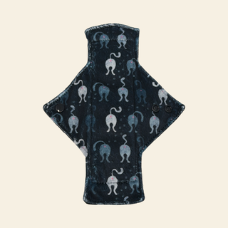 Cat Bums Minky Single Heavy Flow Day Pad - Tree Hugger Cloth Pads