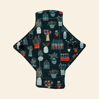 Green Thumb Cotton Single Pantyliner