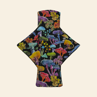 Rainbow Fungi Cotton Single Light Flow Day Pad