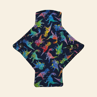 Multi-colour Dinos Cotton Single Pantyliner