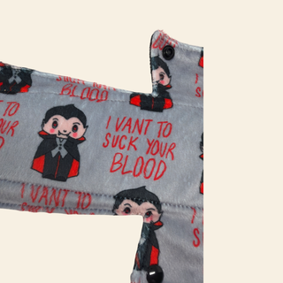 Vampire Minky Single Super Night/Postpartum Pad 16.5"