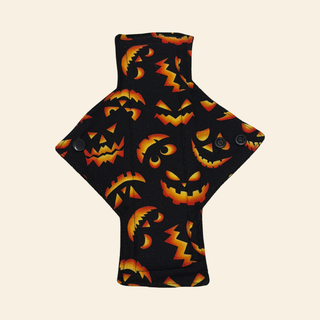 Pumpkin Faces Cotton Single Heavy Flow Day Pad