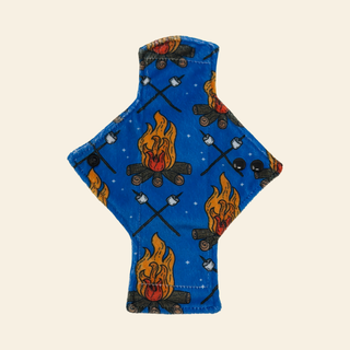 Campfire Minky Single Light Flow Day Pad - Tree Hugger Cloth Pads