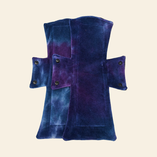 Tie Dye Bamboo Night/Postpartum Pads x2