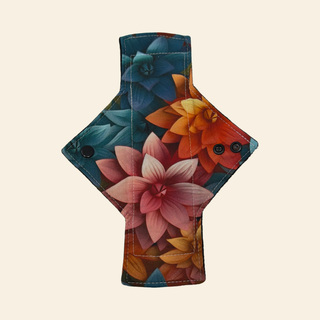 Dahlia Cotton Single Light Flow Day Pad - Tree Hugger Cloth Pads