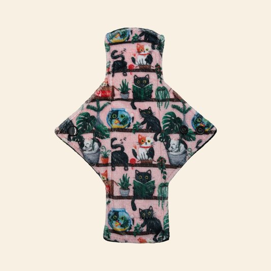 Plant Cats Minky Heavy Flow Day Pad