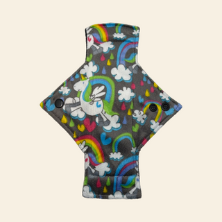 Silver Unicorn Minky Single Heavy Flow Day Pad