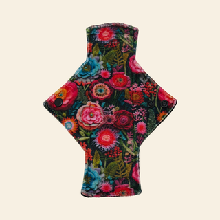 Felted Flowers Minky Single Heavy Flow Day Pad