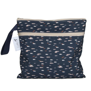 Colibri Paint Night Dual Pocket Square Wet Bag