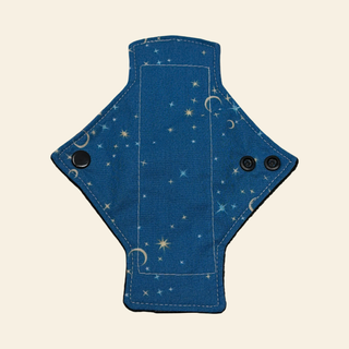 Moon & Stars Cotton Single Pantyliner