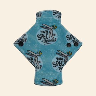Spec-Tacular Minky Single Pantyliner - Tree Hugger Cloth Pads
