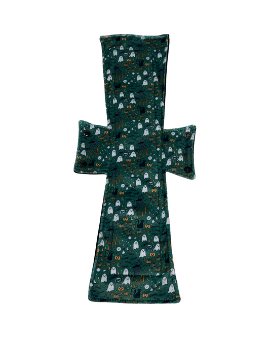 Tiny Halloween Limited Edition Minky Single Super Night/Postpartum Pad 16.5"