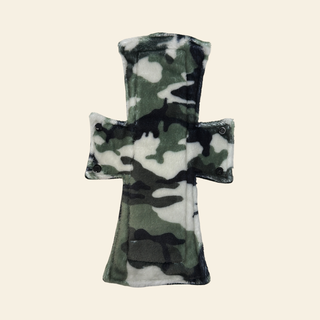 Plush Camo Minky Single Night/Postpartum Pad - Tree Hugger Cloth Pads