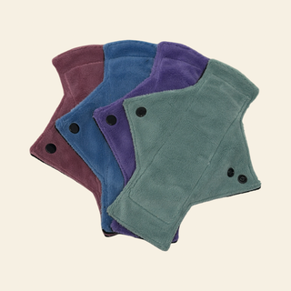 Spring Solid Minky Heavy Day Pad Set of 4