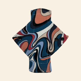 Peach Swirl Single Jersey Pantyliner