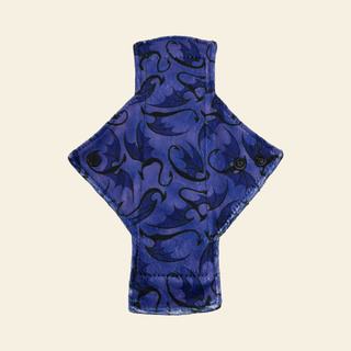 Purple Dragons Minky Single Heavy Flow Day Pad