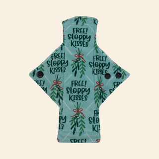 Sloppy Kisses Minky Single Heavy Flow Day Pad