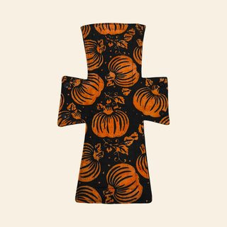 Batik Pumpkins Cotton Single Night/Postpartum Pad