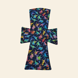 Multi-colour Dinos Cotton Single Night/Postpartum Pad