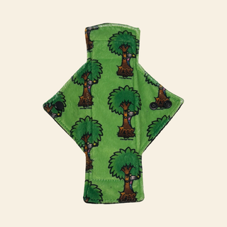 Exclusive Tree Hugger Minky Single Light Flow Day Pad - Tree Hugger Cloth Pads