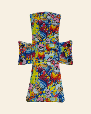 “Llamas” Minky Single Night/Postpartum Pad