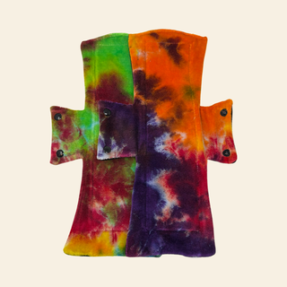 Tie Dye Bamboo Night/Postpartum Pads x2
