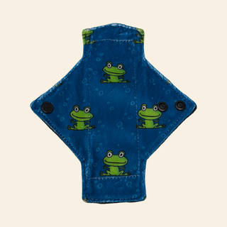 Frogs Minky Single Pantyliner