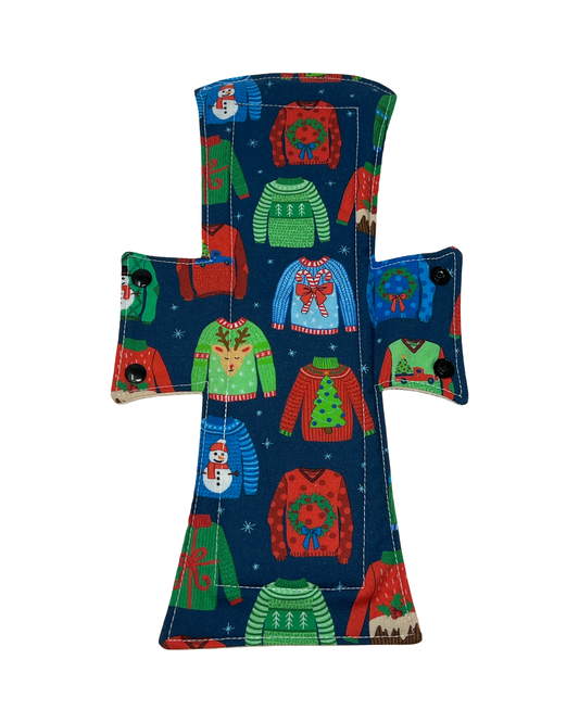 Ugly Sweaters Cotton Single Night/Postpartum Pad