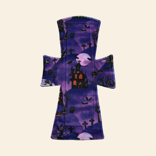 Spooky Castles Minky Single Night/Postpartum Pad