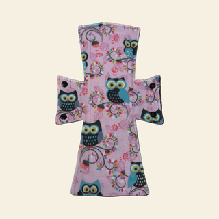 Pink Owl Minky Night/Postpartum Pad