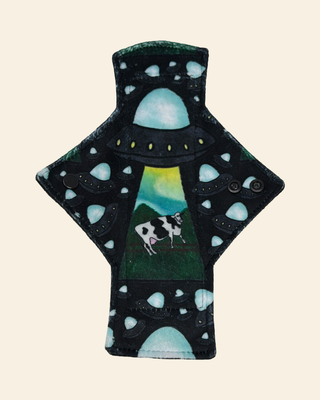 UFO Cow Minky Single Light Flow Day Pad