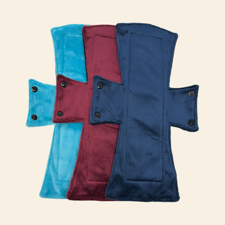 Solid Minky Night/Postpartum Pad Set of 3