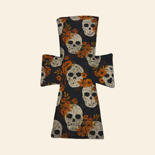 Autumn Skulls Cotton Single Night/Postpartum Pad