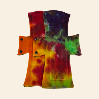 Tie Dye Bamboo Night/Postpartum Pads x2