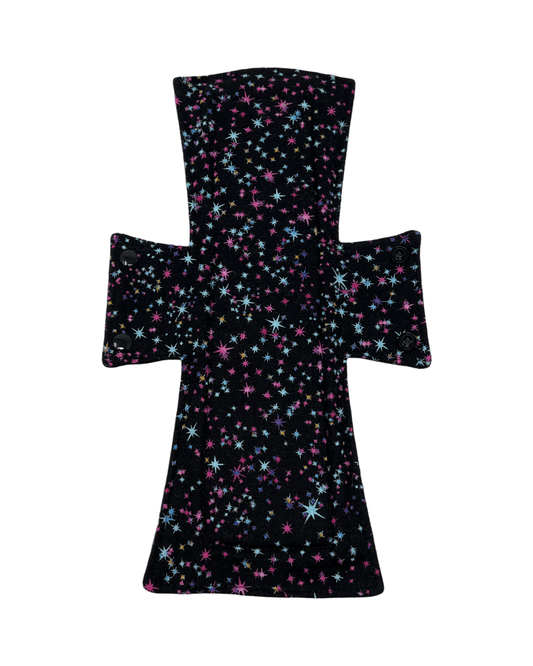 80’s Stars Cotton Single Night/Postpartum Pad - Tree Hugger Cloth Pads