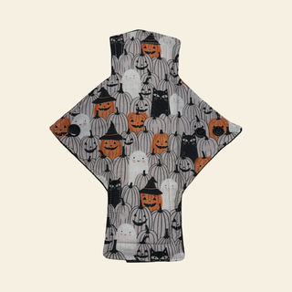 Striped Pumpkins Cotton Single Heavy Flow Day Pad