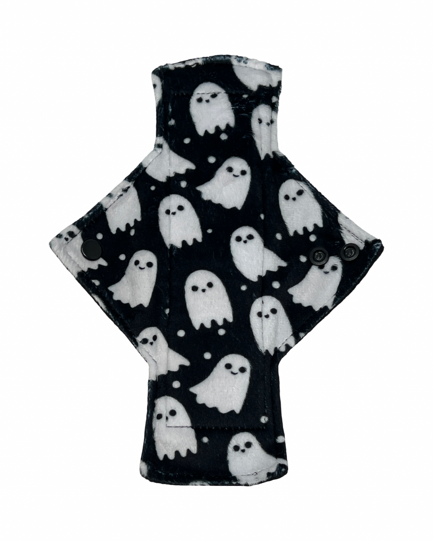 Black & White Ghosts Limited Edition Minky Single Heavy Flow Day Pad