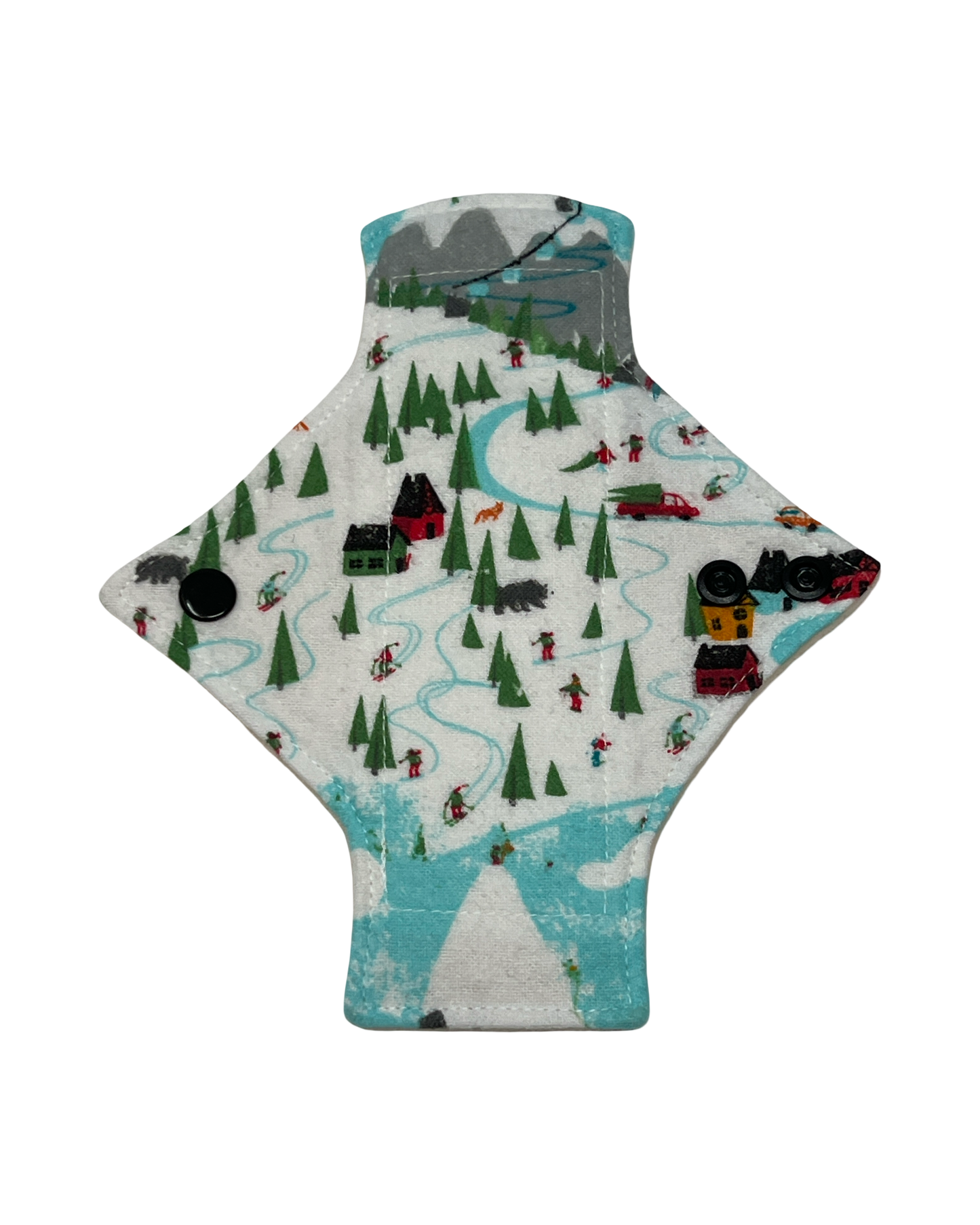 Flannel Winter Fun Cotton Single Pantyliner