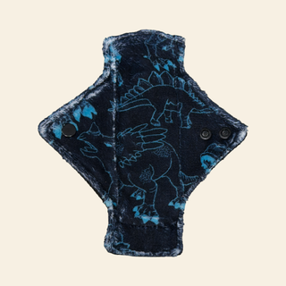 Plush Mini Golf Dinos Single Minky Pantyliner
