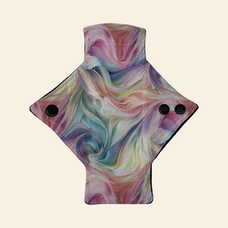 Pastel Swirl Cotton Single Pantyliner