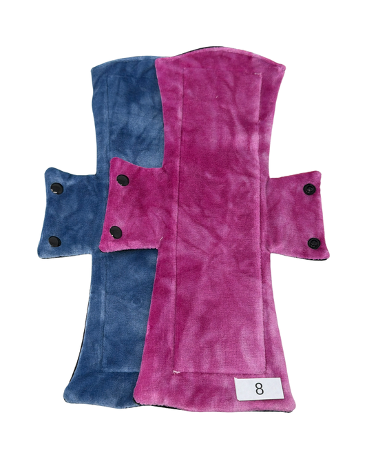 #008 - Imperfect Bamboo Night/Postpartum Pad Set (2)