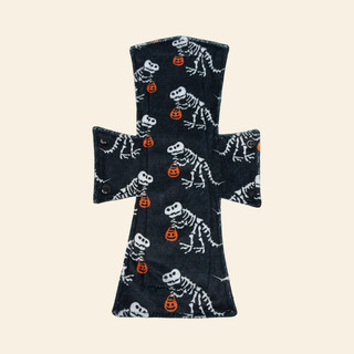 Dino Trick or Treat Minky Single Night/Postpartum Pad