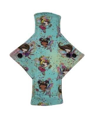 Fairies Jersey Single Light Flow Day Pad - Tree Hugger Cloth Pads